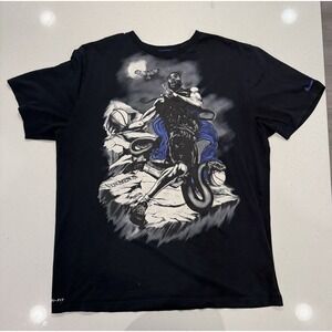 nike kobe bryant venomenon‎ black mamba dri fit shirt size XL